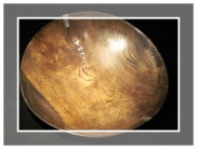 Wooden bowl with repairs